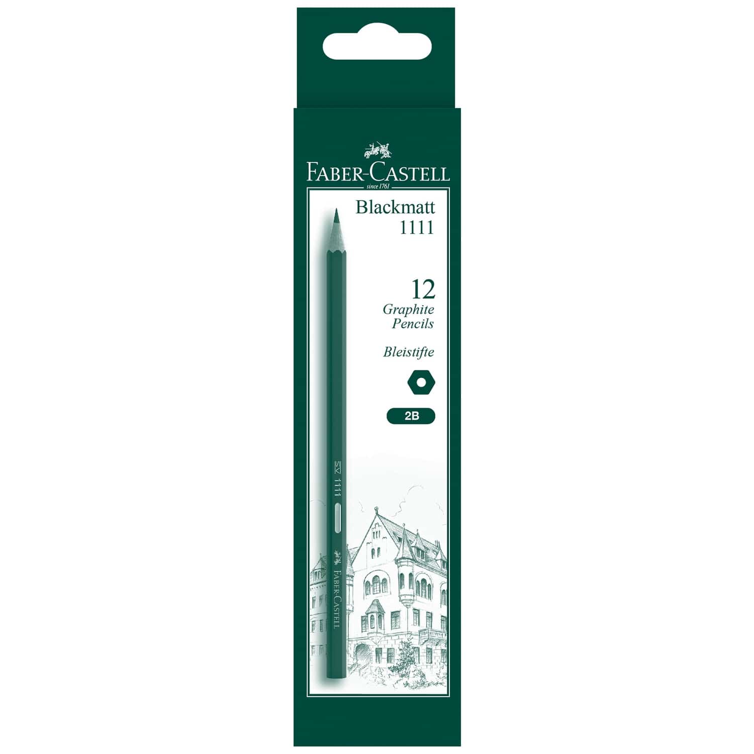 PENCIL LEAD FABER-CASTELL 1111 ECONOMY 2B BX12
