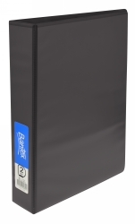 BINDER INSERT BANTEX A4 2 D-RING 38MM BLACK