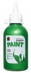 SP- PAINT EC 250ML METALLIC RAINBOW JUNIOR ACRYLIC GREEN