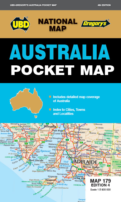 MAP UBD/GRE 540MMX750MM AUSTRALIA 179 4TH ED