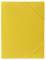 DOCUMENT WALLET MARBIG A4 SOFT TOUCH BRIGHTS YELLOW