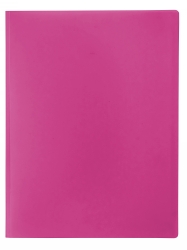 SP- DISPLAY BOOK MARBIG A4 12 POCKET SOFT TOUCH PINK