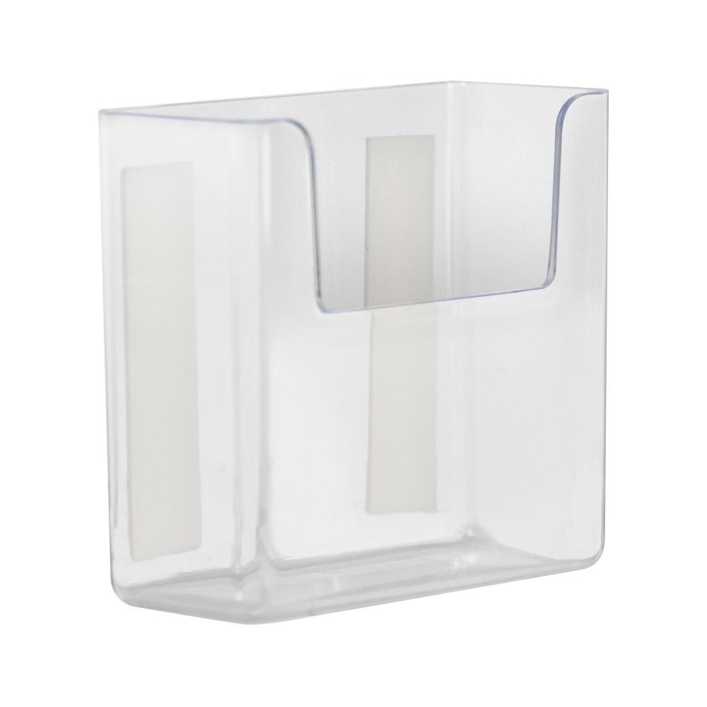 BUSINESS CARD HOLDER BLUEPRINT WALL MOUNT PORTRAIT CLEAR