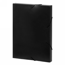DOCUMENT BOX MARBIG A4 BLACK