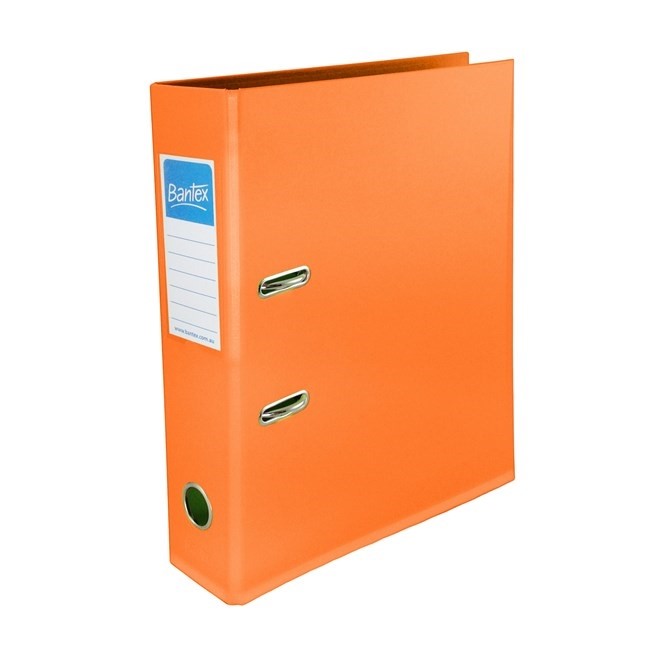 LEVER ARCH FILE BANTEX A4 70MM FRUIT MANGO