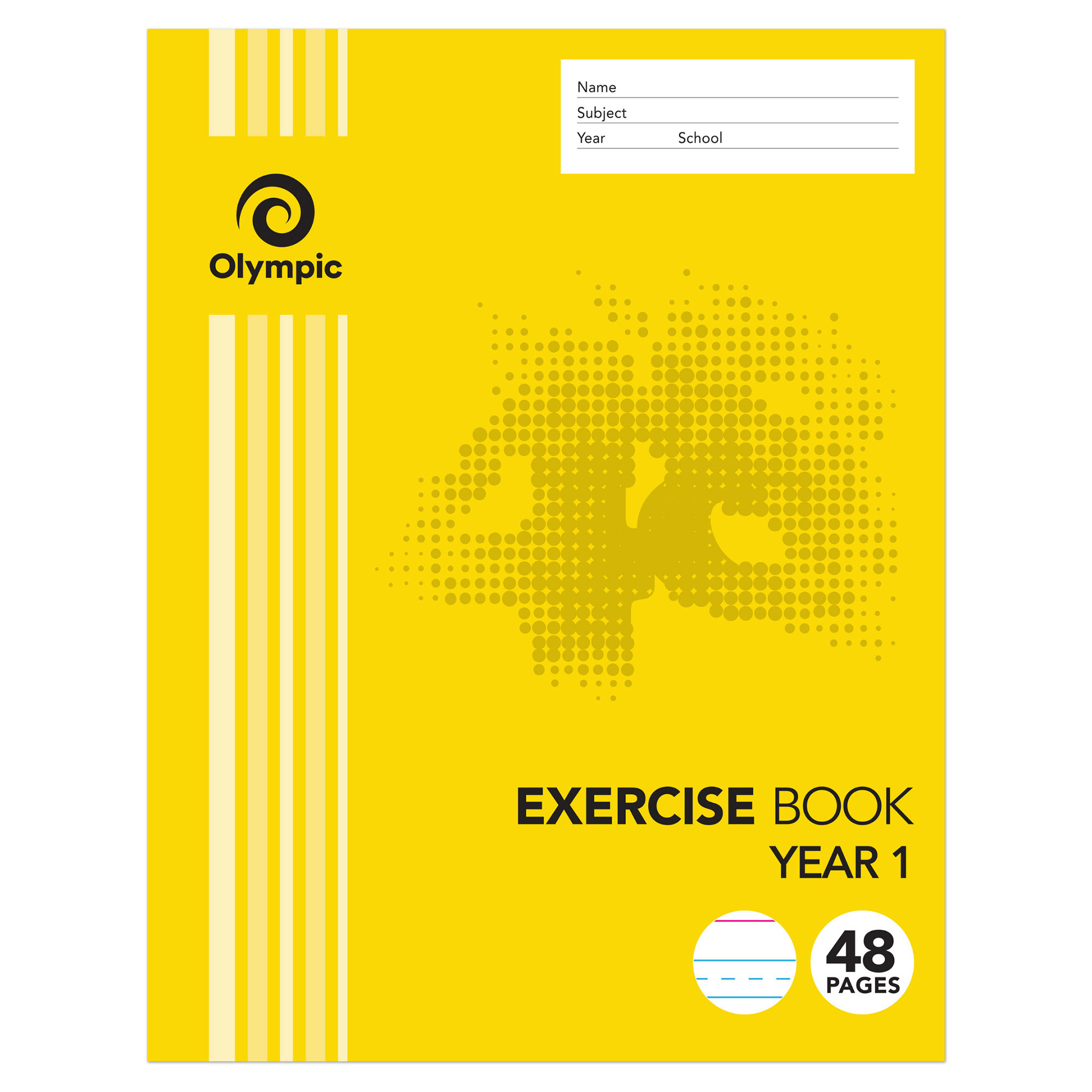 SP- EXERCISE BOOK OLYMPIC 225X175MM YEAR 1 48PG