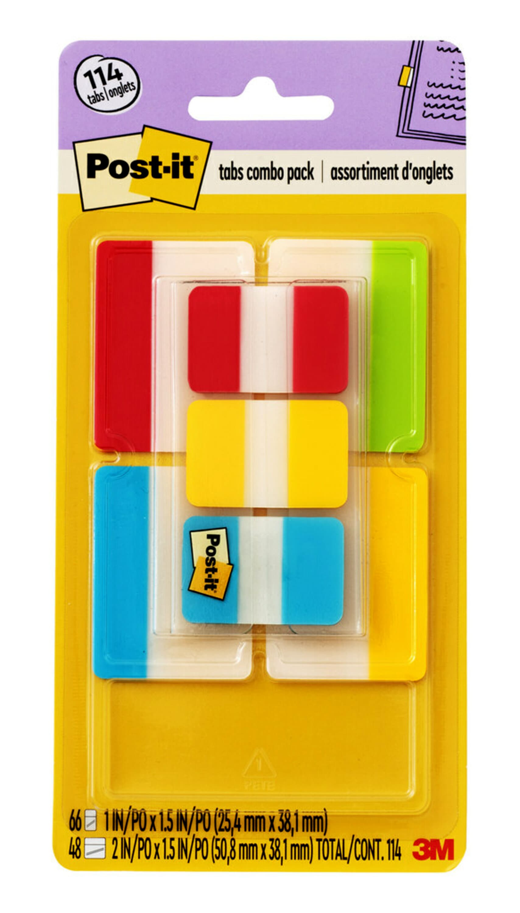 INDEX TABS POST-IT DURABLE 686-VAD2 50MM SOLID COLOUR