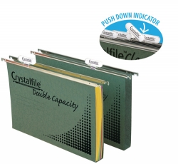 SUSPENSION FILE CRYSTALFILE F/C DOUBLE CAP BX50