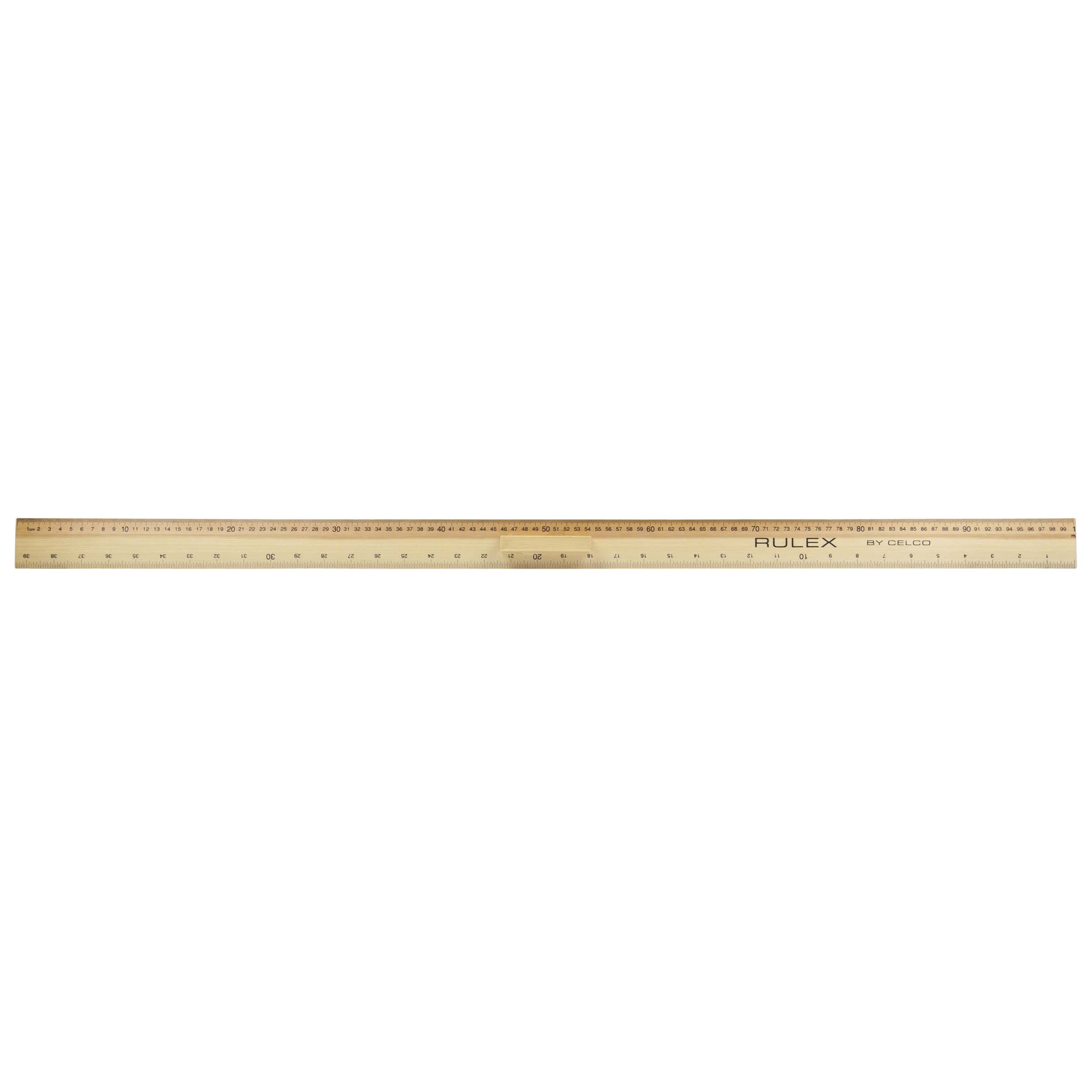SP- RULER CELCO 1M WOODEN WITH HANDLE