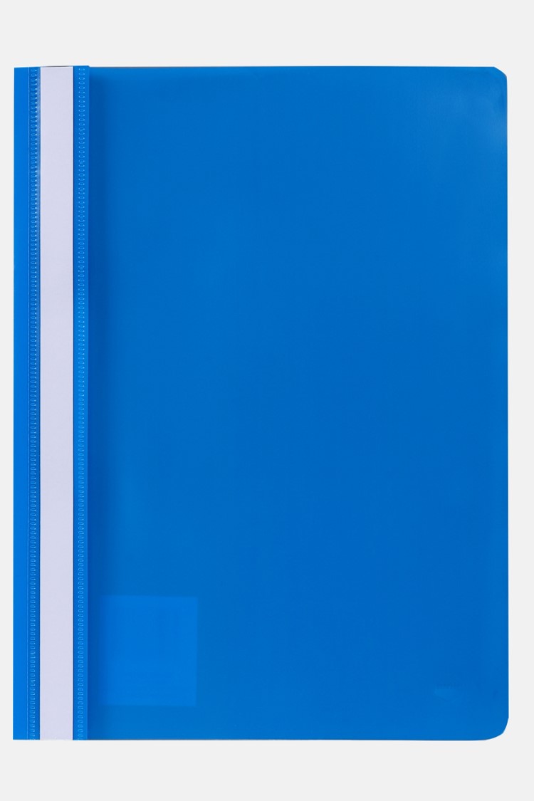 FILE FLAT MARBIG A4 ECONOMY BLUE