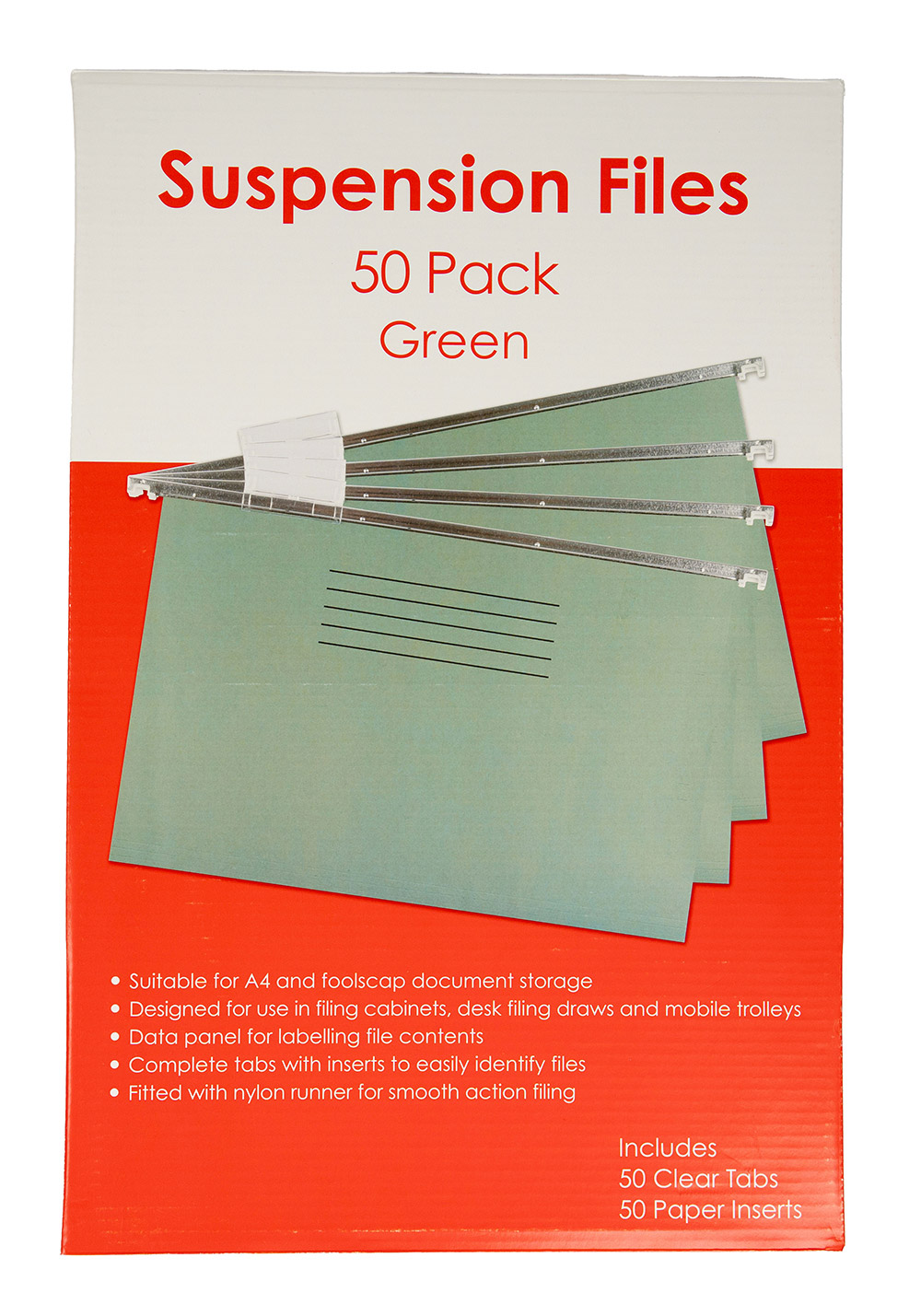 SUSPENSION FILE GNS BASIC GREEN BX50