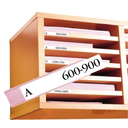 SP- SHELF LABEL HOLDERS 3L 15X150MM PK100