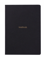 SP- NOTEBOOK COLLINS B6 SYDNEY ARGYLE BLACK 192PG