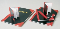 NOTEBOOK A5 BLACK & RED 200LF