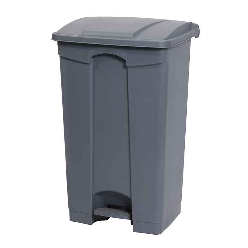 BIN PEDAL COMPASS 68L GREY
