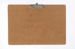 CLIPBOARD MARBIG A3 MASONITE L/SCAPE FLAT CLIP