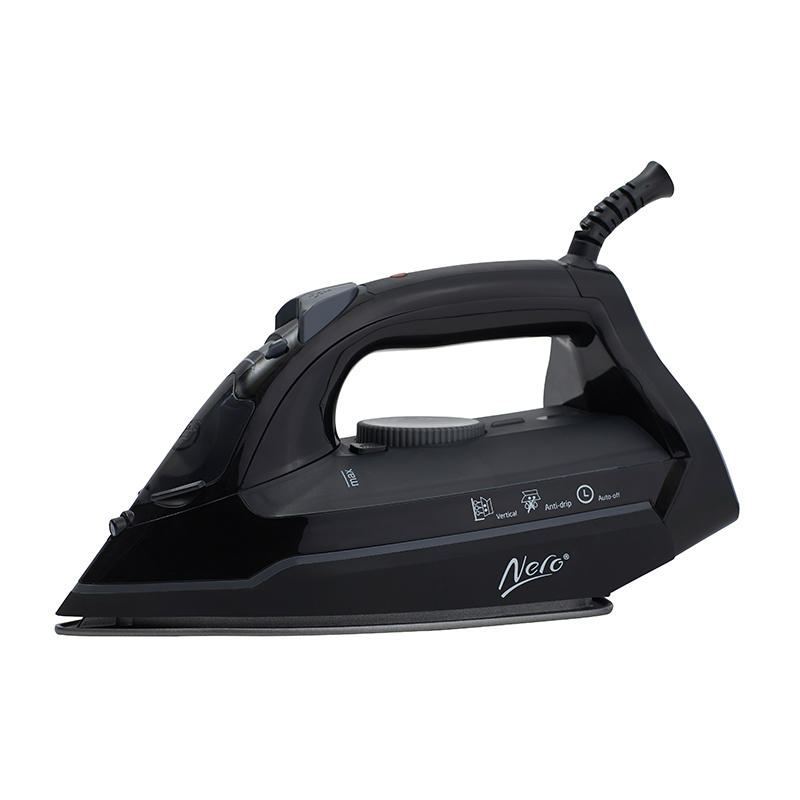 SP- IRON NERO 450 STEAM AND DRY NON STICK BLACK