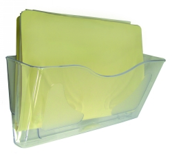 DEFLECTO DOCUPOCKET WALL POCKET L/S CLEAR 63101