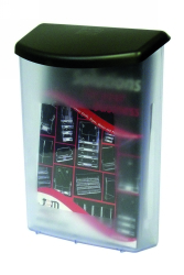 LITERATURE DISPLAY BOX DEFLECTO WATERPROOF OUTDOOR