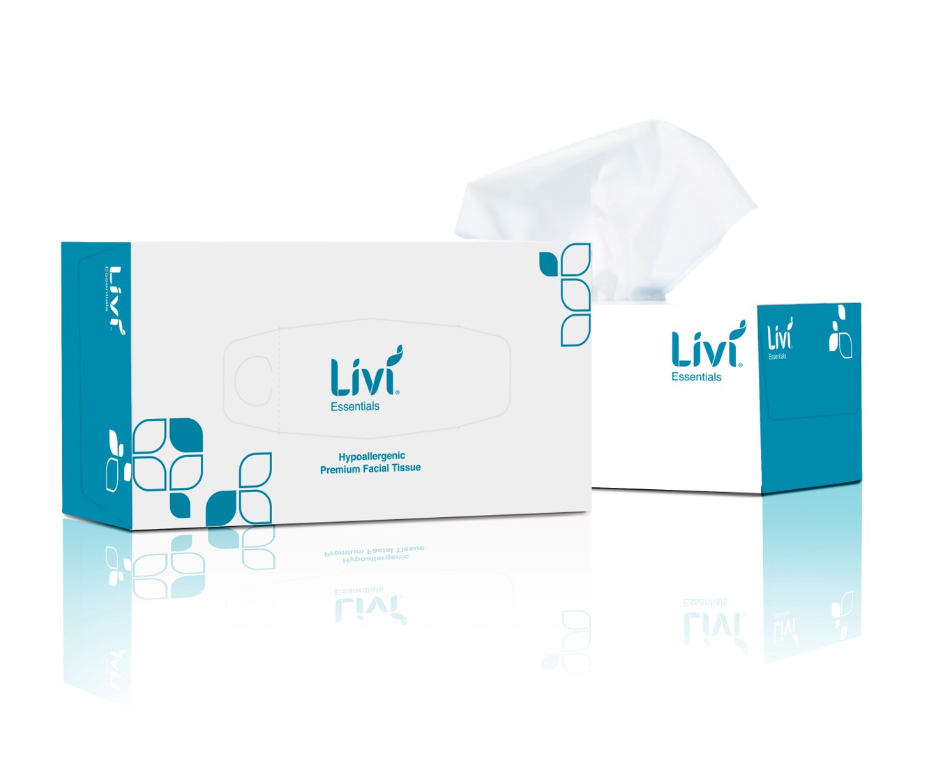FACIAL TISSUE LIVI ESSENTIALS HYPOALLERGENIC 2PLY 200S BX30