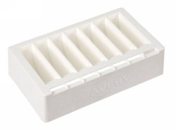 SP- DAY LABEL DISPENSER AVERY 273X70X159MM NOT INC 24MM DAY LABELS WHITE