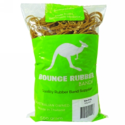 RUBBER BANDS BOUNCE 500GM SIZE 19
