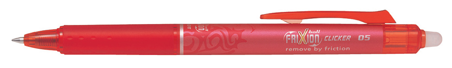SP- PEN PILOT FRIXION BALL RETRACTABLE 0.5MM RED BX12