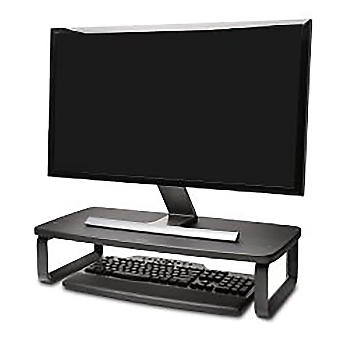 SP- MONITOR STAND KENSINGTON SMARTFIT WIDE BLACK