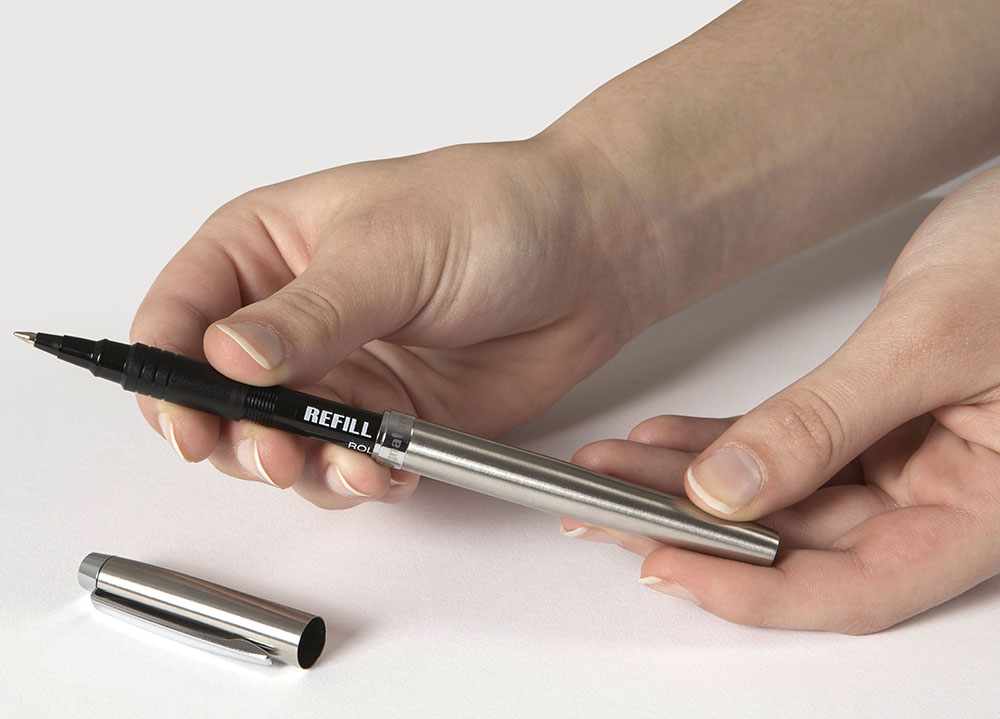SP-PEN REFILL ARTLINE SIGNATURE ROLLER BALL BLACK