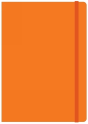 SP- NOTEBOOK COLLINS A5 LEGACY FEINT RULED ORANGE 240PG