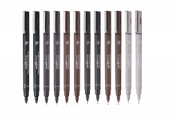 SP- PEN FINELINER DRAWING UNI PIN 200 ASST PK12