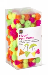 SP- POM POMS EC FLUOROS ASST PK300