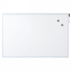 WHITEBOARD QUARTET 900X600MM BASIC WHITE