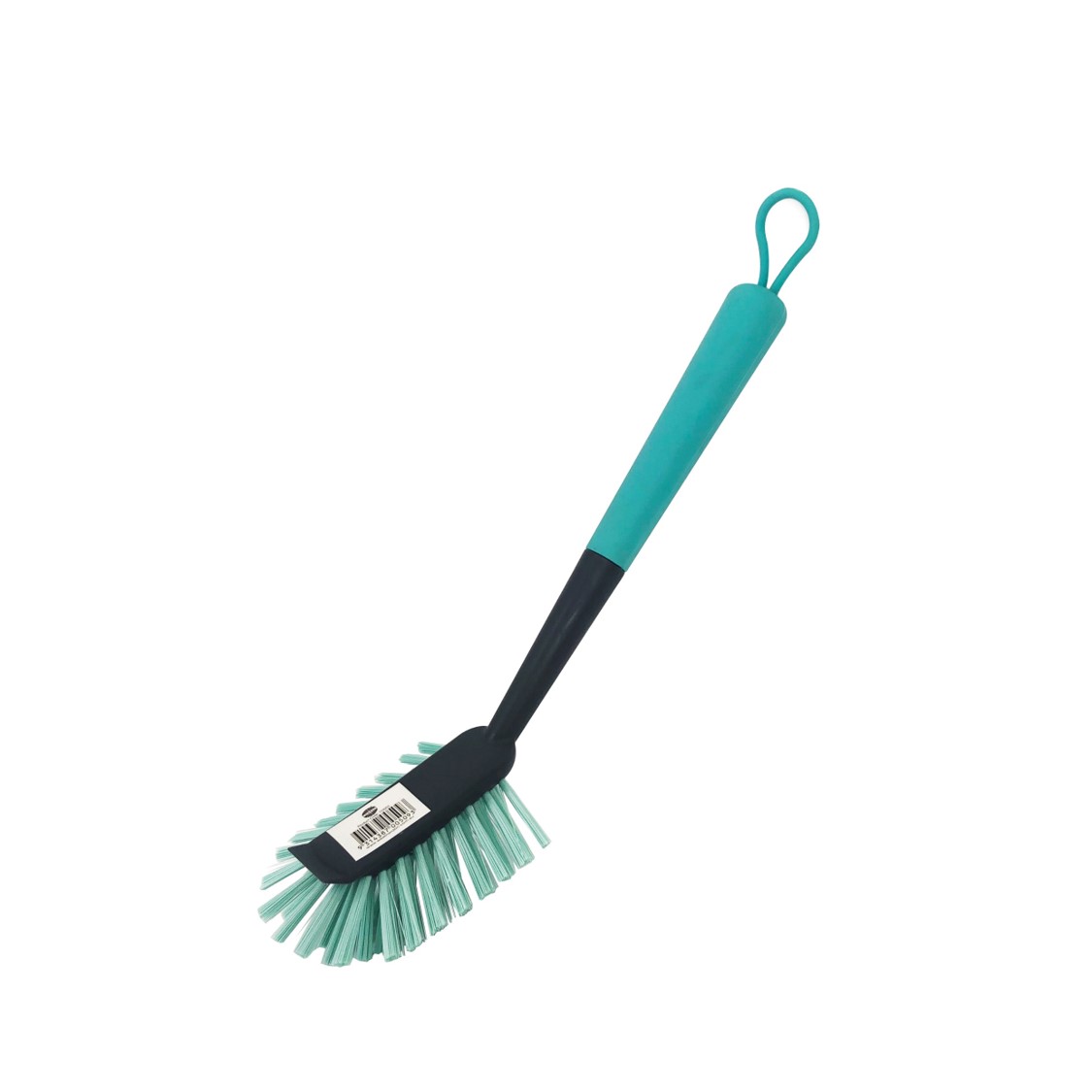 DISH BRUSH COMPASS PLASTIC BLUE & BLACK
