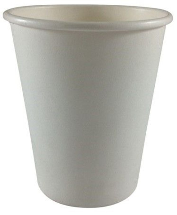 PAPER CUP WRITER 12OZ SINGLE WHITE BX1000