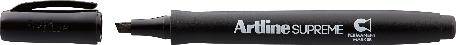 SP- MARKER ARTLINE SUPREME PERMANENT 1-4MM CHISEL TIP BLACK