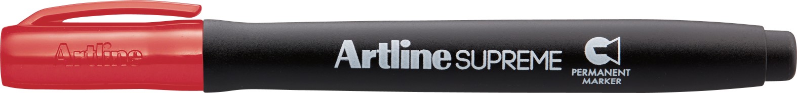 SP- MARKER ARTLINE SUPREME PERMANENT 1-4MM CHISEL TIP RED