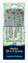 MATHS SET HELIX OXFORD SPLASH INTERNATIONAL 9 PIECE BLUE