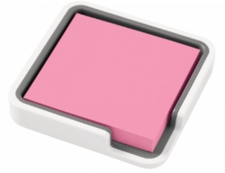 NOTES P/UP DISPENSER POST-IT 76X76MM ED-654-W STACKABLE WHITE