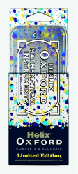 MATHS SET HELIX OXFORD SPLASH INTERNATIONAL 9 PIECE PURPLE