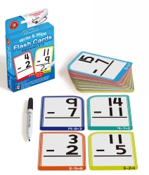 SP - FLASH CARDS LCBF WRITE & WIPE SUBTRACTION