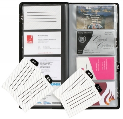 BUSINESS CARD HOLDER MARBIG POCKET INDEXED