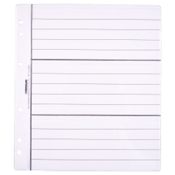 PAPER MONEY ALBUM REFILL 280X245MM 3 DIVISION PK10