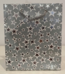 BAG GIFT SML OZCORP SILVER STARS