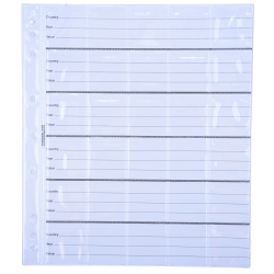 COIN ALBUM REFILL 280X245MM 30 POCKETS SUITS CM11/CM280E/CMDL PK10