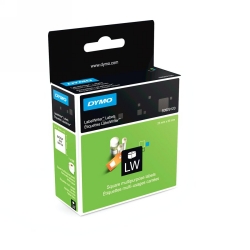 LABEL DYMO LABELWRITER 25X25MM MULTIPURPOSE WHITE 750
