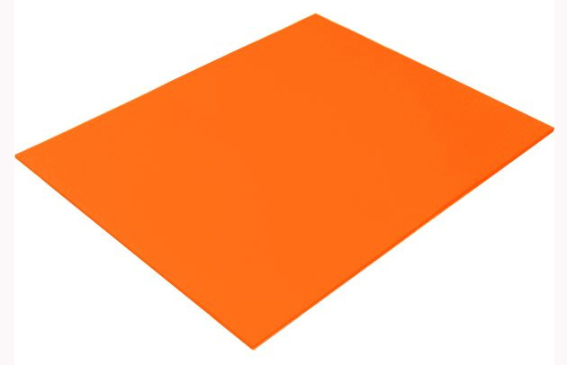 SP- CARDBOARD RAINBOW A4 200GSM SPECTRUM ORANGE PK100