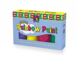 PAINT SET EC RAINBOW ASSORTED 4X100ML