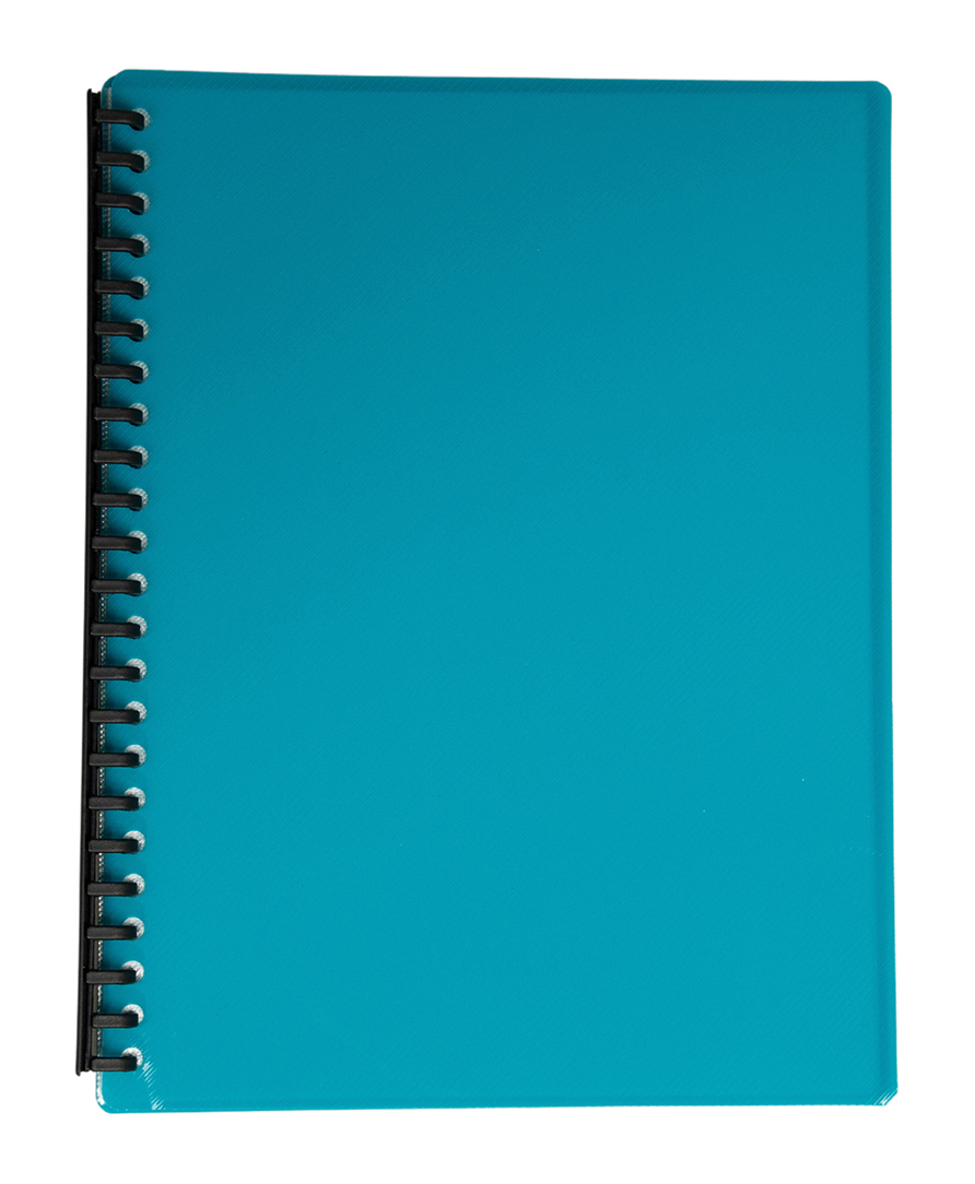 DISPLAY BOOK GNS A4 REFILLABLE GLOSS GREEN 20P