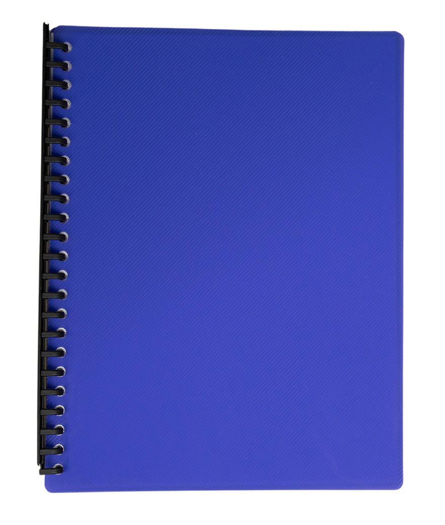 DISPLAY BOOK GNS A4 REFILLABLE GLOSS PURPLE 20P